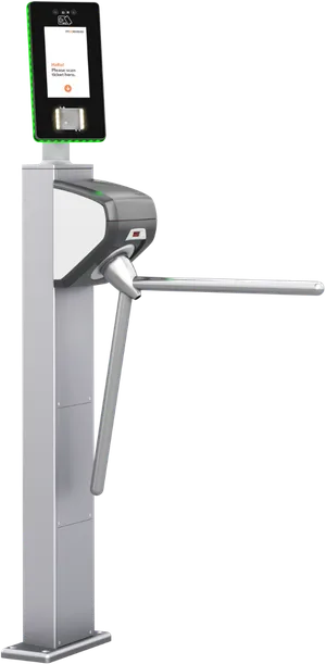 Axess Smart Gate 600 with display and turnstile